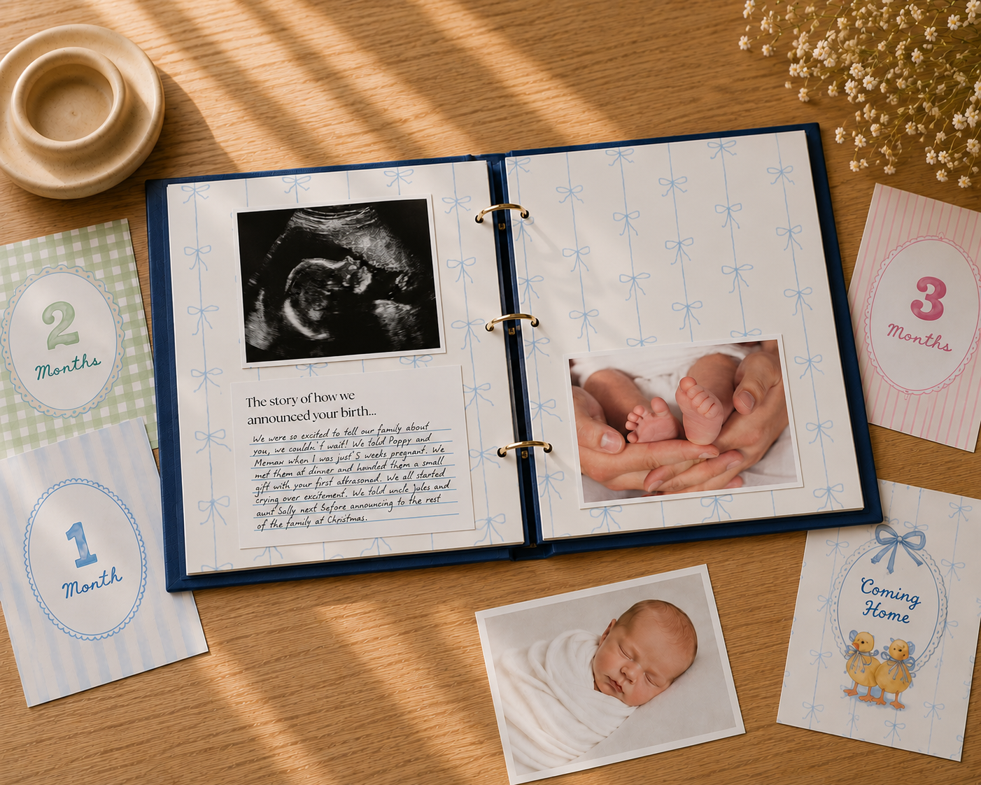 Keepsake Baby Book