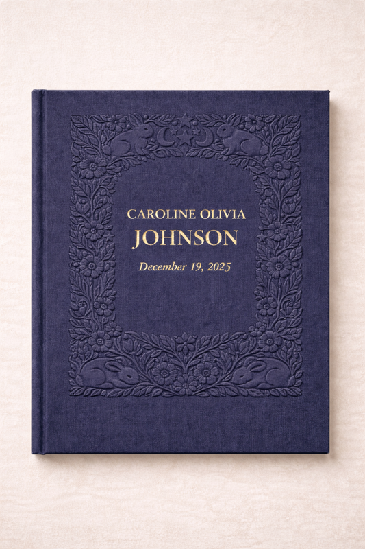 Keepsake Baby Book